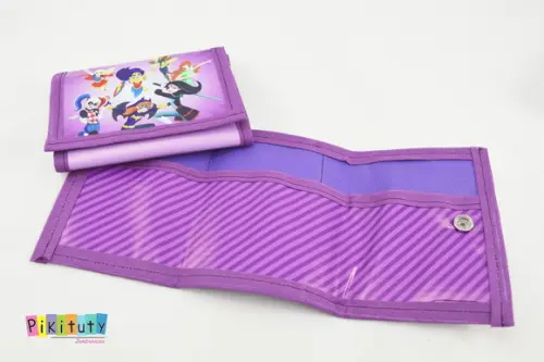 Carteira infantil Super Hero Girls DC