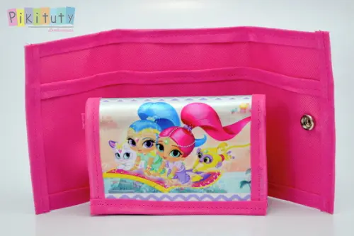 Carteira infantil shimmer e shine