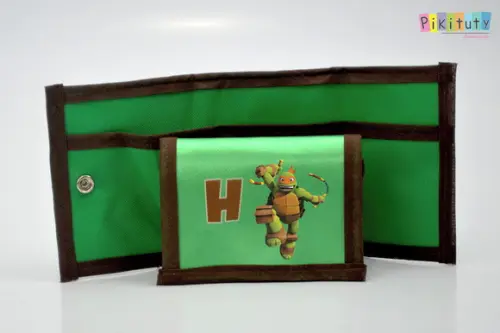 Carteira infantil Tartarugas Ninjas