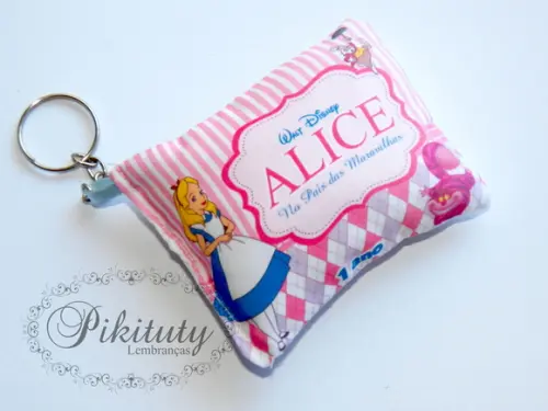 Chaveiro Almofada - Alice