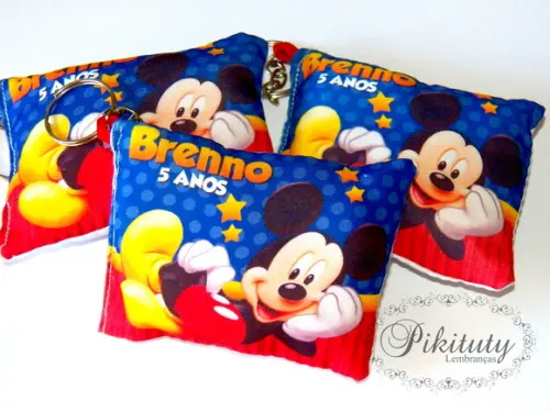 Chaveiro Almofada - Mickey