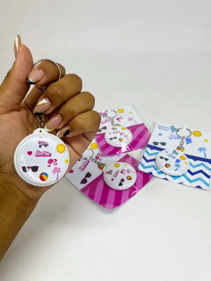 Chaveiro Personalizado Barbie