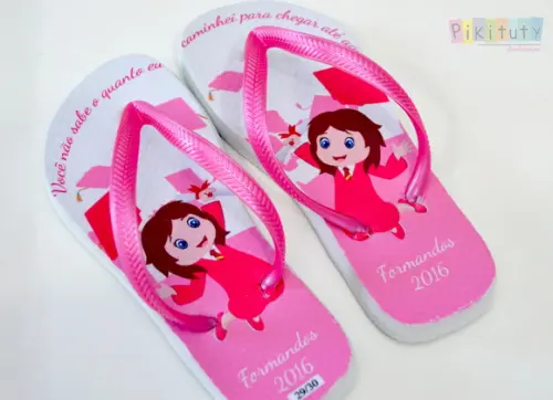 Chinelo Formatura meninas