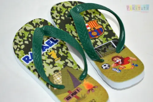 Chinelo Personalizado - Acampamento