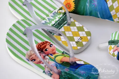 Chinelo Personalizado - Frozen Fever