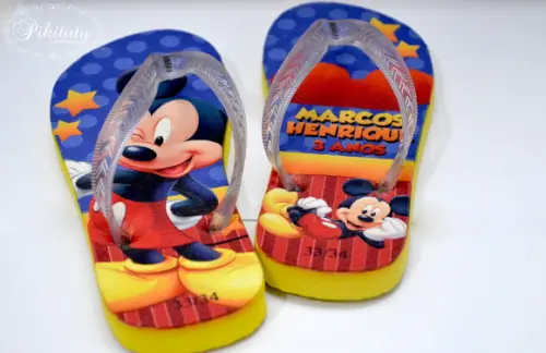 Chinelo Personalizado - Mickey