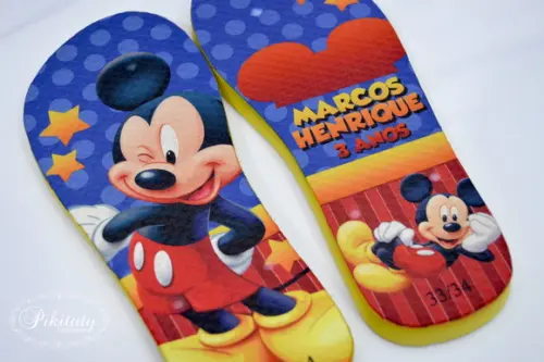 Chinelo Personalizado - Mickey