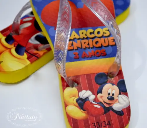 Chinelo Personalizado - Mickey