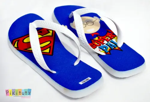 Chinelo Personalizado Super Pai