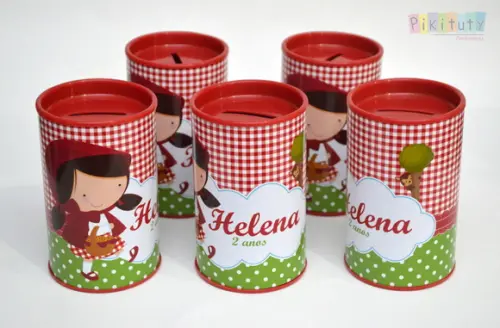 Cofrinho Chapeuzinho Vermelho