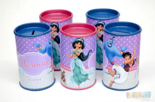 Cofrinho Jasmine e Alladin