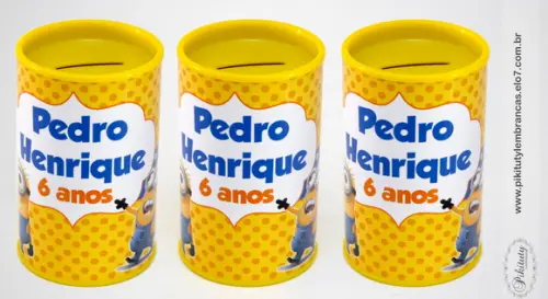 Cofrinho Minions