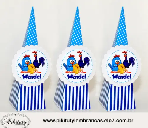 Cone Pirâmide c/ Aplique 3D
