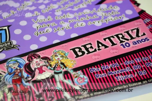 Convite + Envelope + lacre