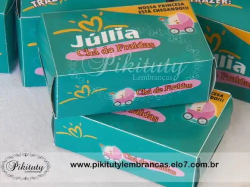 Convite Chá de Fraldas Pampers