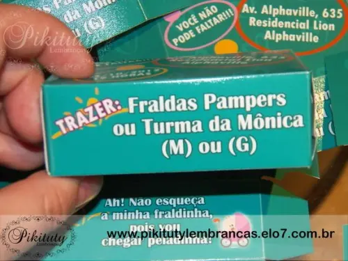 Convite Chá De Fraldas Pampers