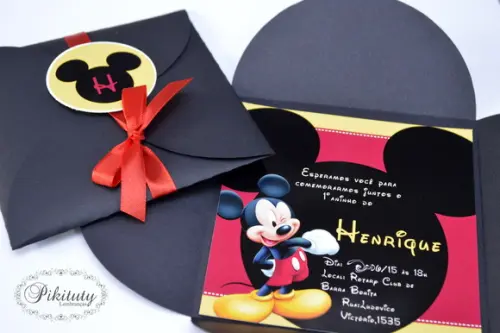 Convite Mickey