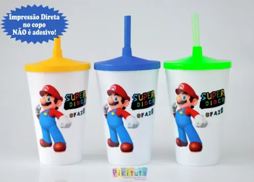 Copo 570 ml Super Mario Bros