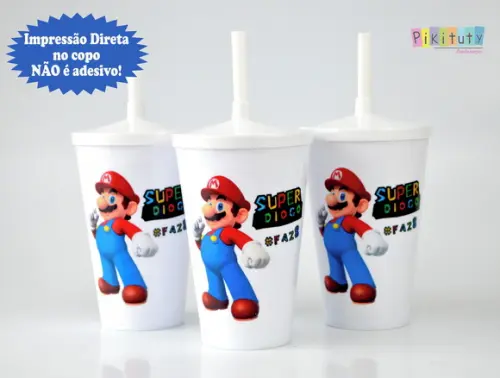 Copo 570 ml Super Mario Bros