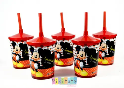 Copo c/ canudo - Mickey