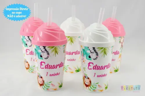 Copo Chantilly 350ml - Animais da Floresta