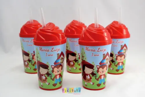 Copo Chantilly 350ml - Chapeuzinho Vermelho