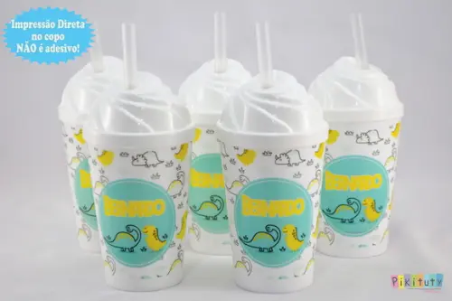 Copo Chantilly 350ml - Dinossauros Baby