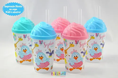 Copo Chantilly 350ml - Galinha Pintadinha