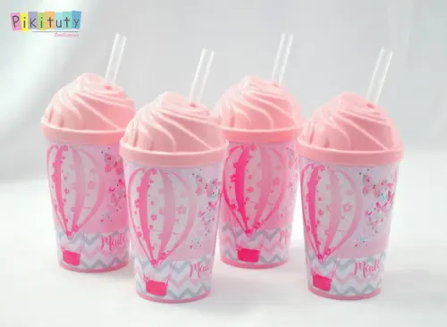 Copo Chantilly 350ml - jardim e Borboletas