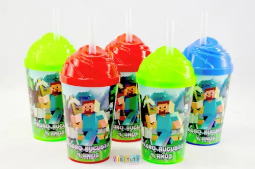 Copo Chantilly 350ml - Minecraft