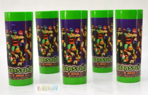 Copo Long Drink - Tartarugas Ninjas