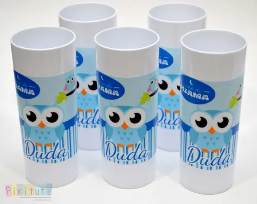 Copo Long Drink Coruja meninos
