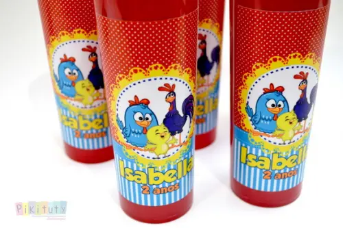 Copo Long Drink Galinha Pintadinha