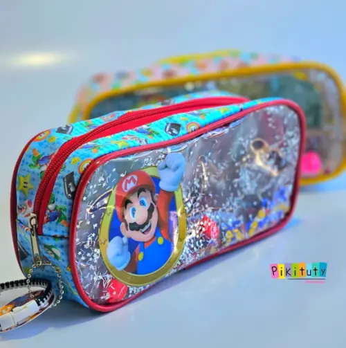 Estojo Aquário Luxo - Super Mario