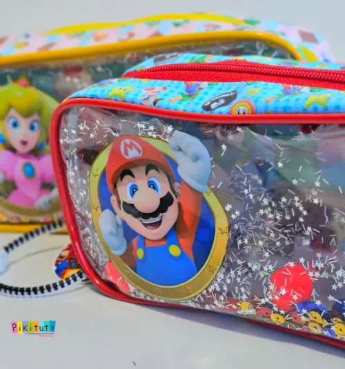 Estojo Aquário Luxo - Super Mario