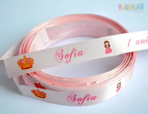 Fita em cetim - Princesa