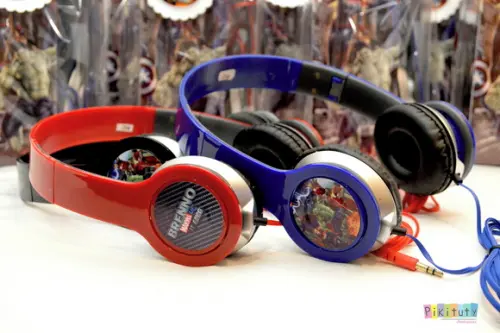 Fone de Ouvido Dobrável Marvel x DC