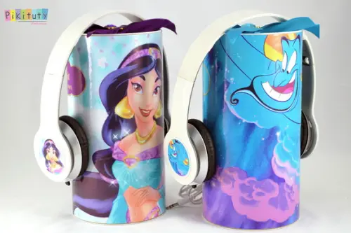 Fone de Ouvido Na Lata - Jasmine e Aladdin