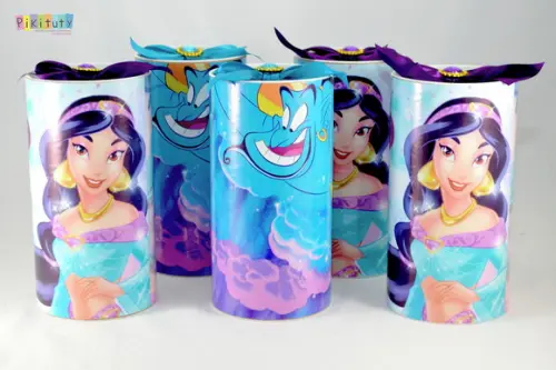 Fone de Ouvido Na Lata - Jasmine e Aladdin
