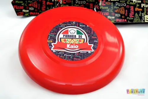 Frisbee c/ Embalagem - Pizza e Pizzaria