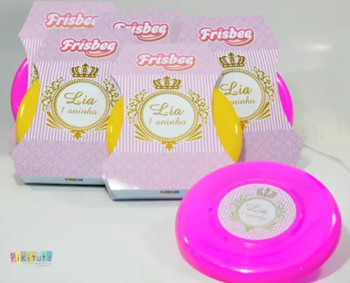 Frisbee c/ Embalagem - Realeza