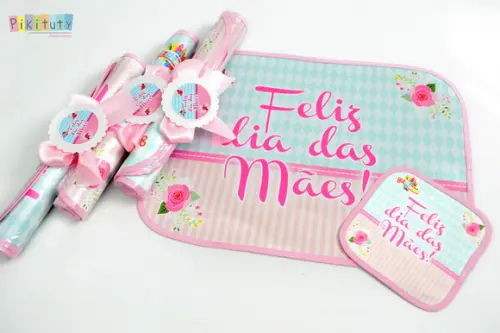 Jogo Americano - Dia das mães - Para escolas