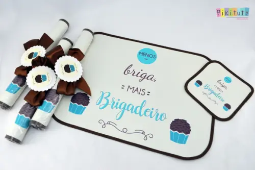 Jogo Americano Amo Brigadeiro