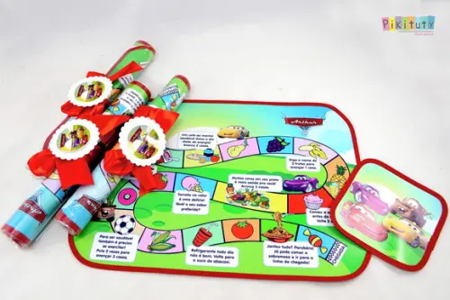 Jogo Americano Carros Disney