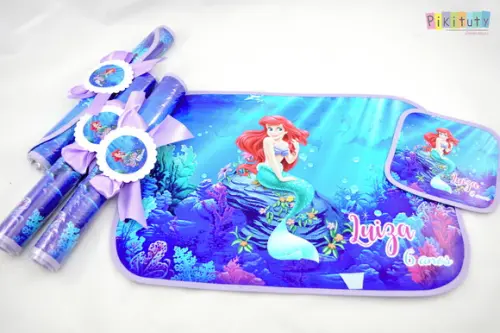 Jogo Americano Ariel A pequena sereia