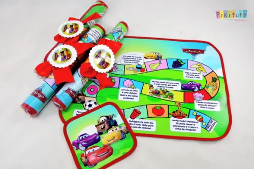 Jogo Americano Carros Disney