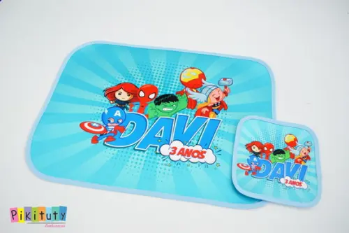 Jogo Americano Heróis