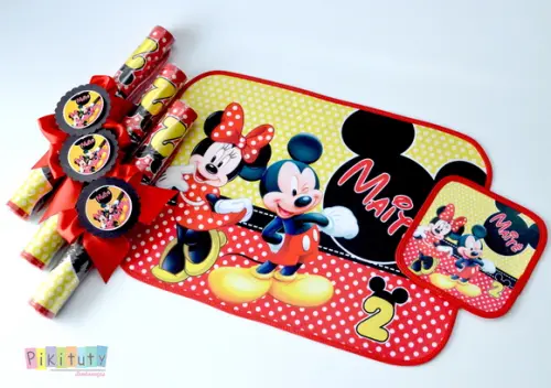 Jogo Americano Mickey e Minnie