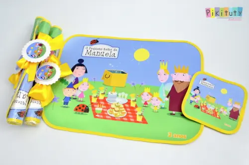 Jogo Americano O Pequeno Reino de Ben e Holly