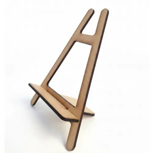 Kit 10 Cavalete de Mesa Suporte Pintura 10x15 mdf
